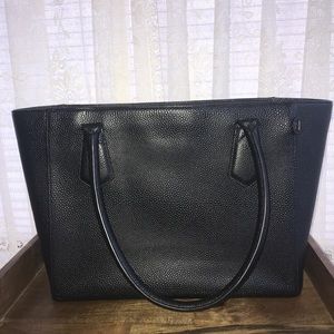 Dagne Dover 13” Tote in Onyx Stingray Leather